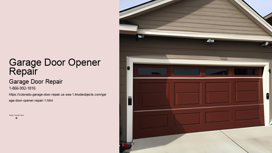 Garage Door Opener Repair